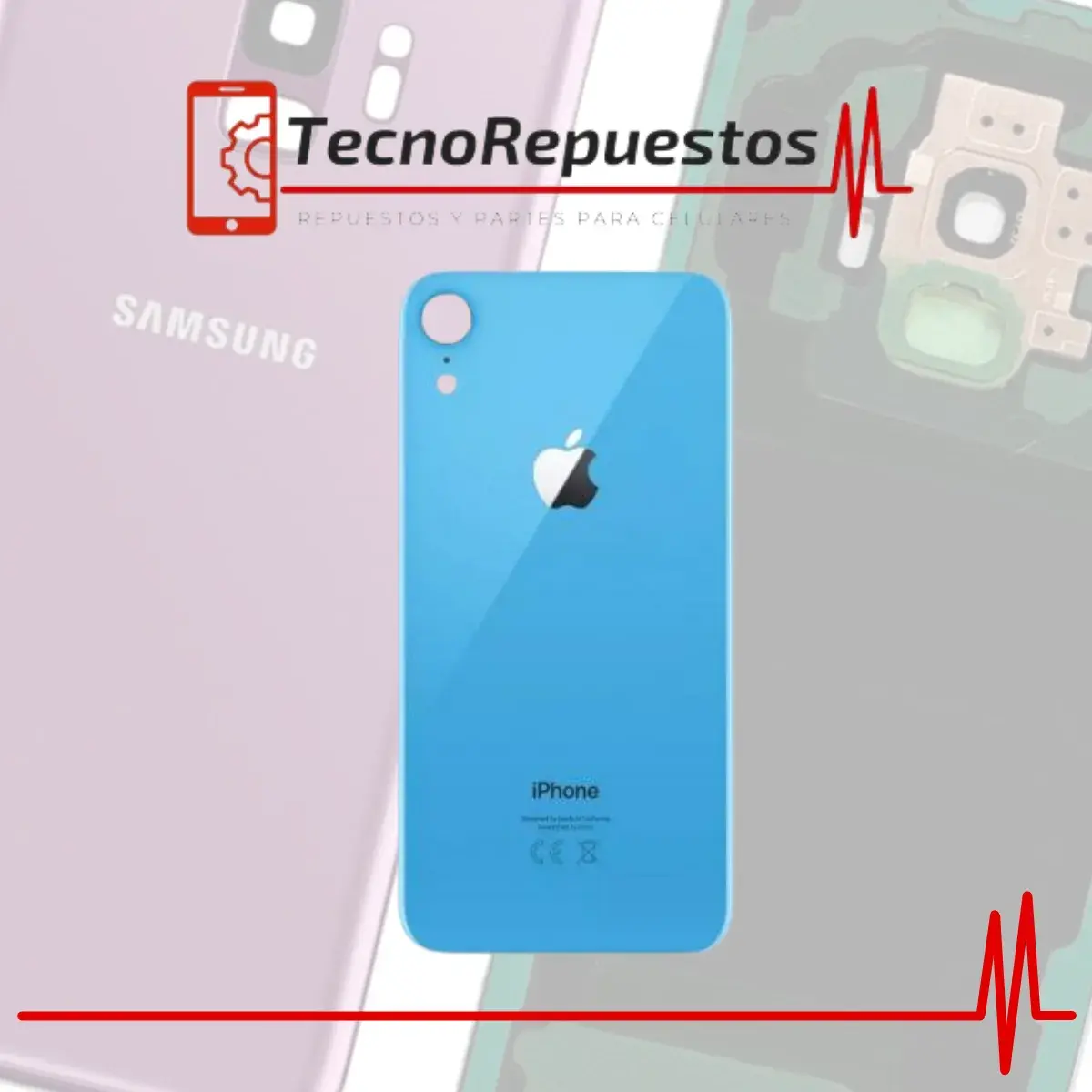 repuesto tapaderas para celulares tapa para samsung tapa para huawei tapa para iphone