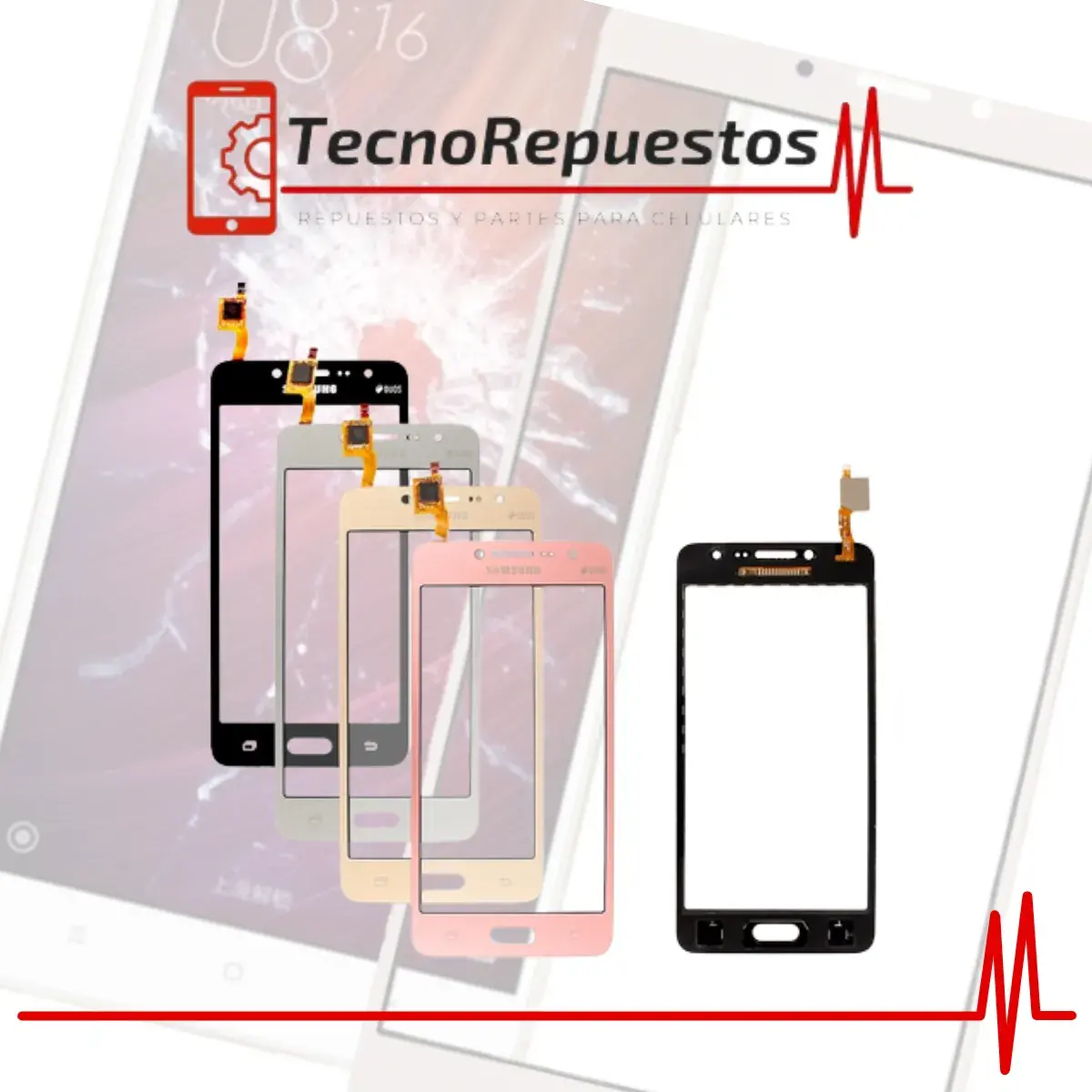 repuestos de touch para celulares en guatemala, tactil para ipad, samsung y huawei