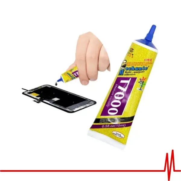 Pegamento T7000 negro de 50ml guatemala para reparar celulares y tablets
