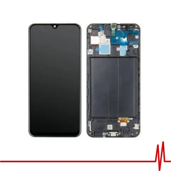 pantalla para samsung a30 y a50 en calidad oled con marco nuevo