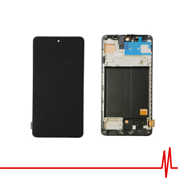 pantalla lcd display a51 incell con marco repuesto a515