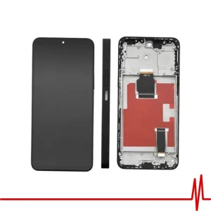pantalla honor x8a 4g con marco negro display lcd