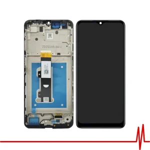 tecnorepuestos pantalla para motorola e22 con marco with frame